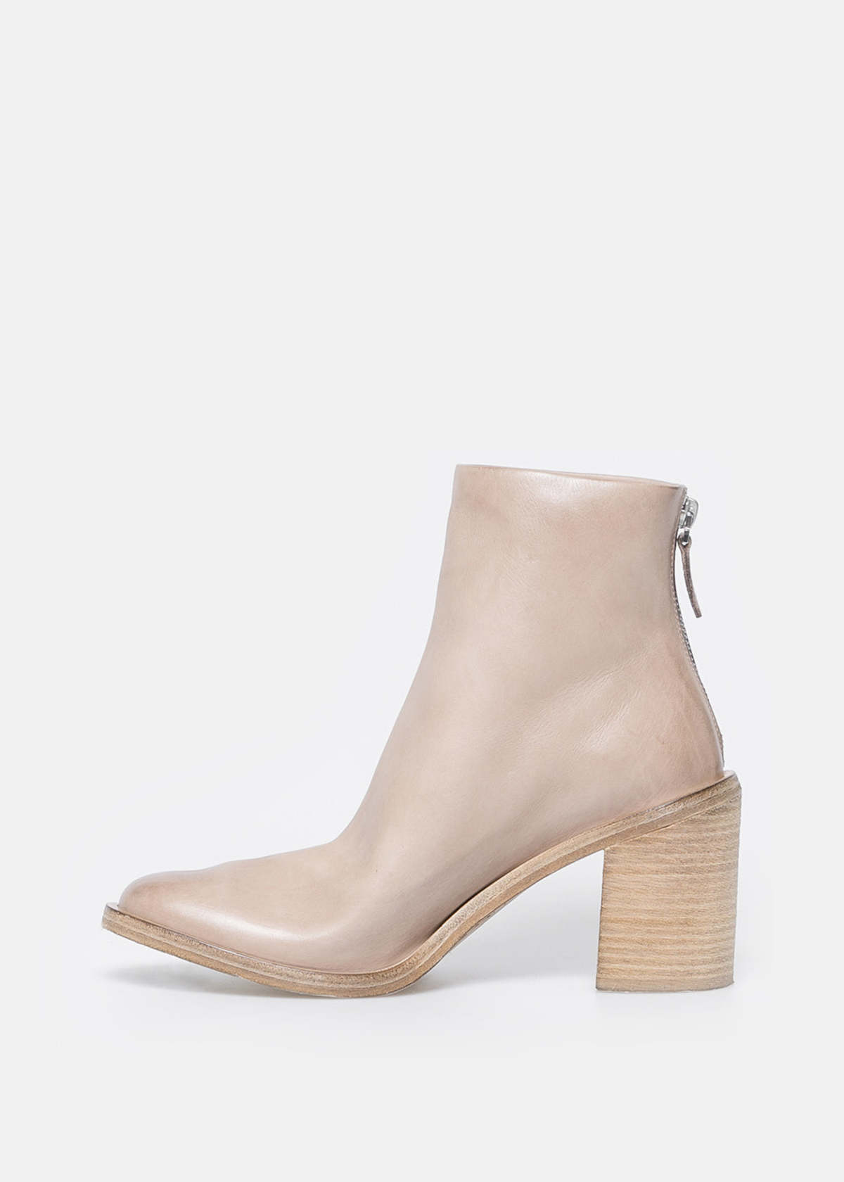 Marsèll Tapiro Zip Boots - Beige - Image 2 of 5