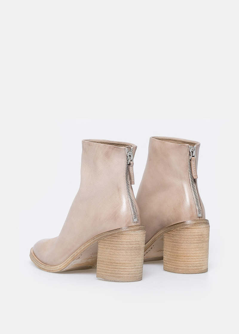 Marsll Tapiro Zip Boots - Beige