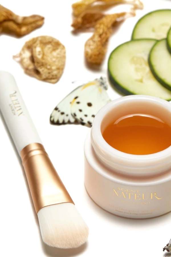 Agent Nateur Wooden Face Mask Brush Agent Nateur Wooden Face Mask Brush