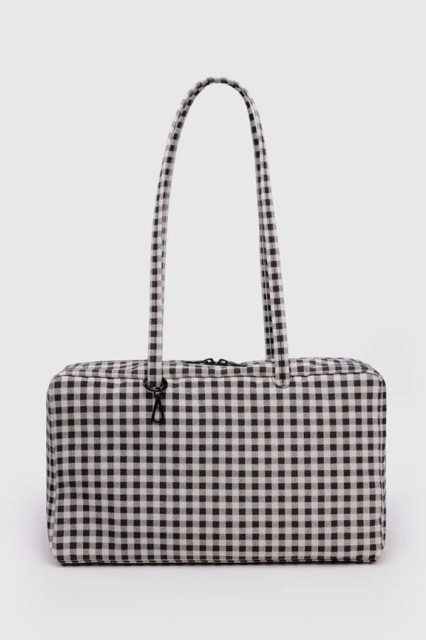 BAGGU Medium Nylon Bowler Bag