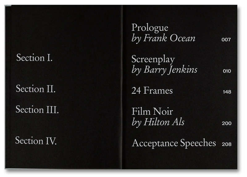 "Moonlight Screenplay" by Barry Jenkins Book