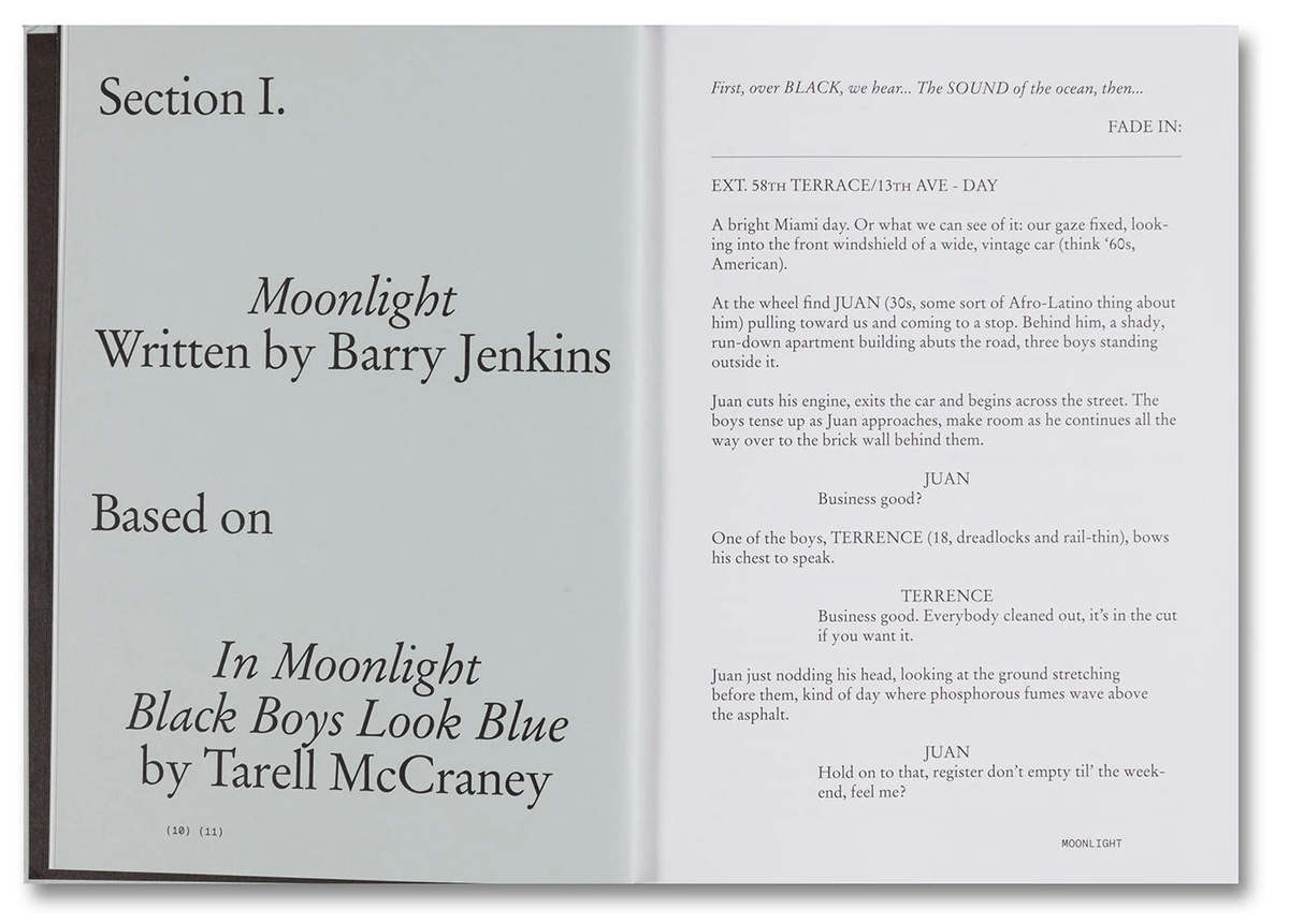 "Moonlight Screenplay" by Barry Jenkins Book - Image 5 of 13