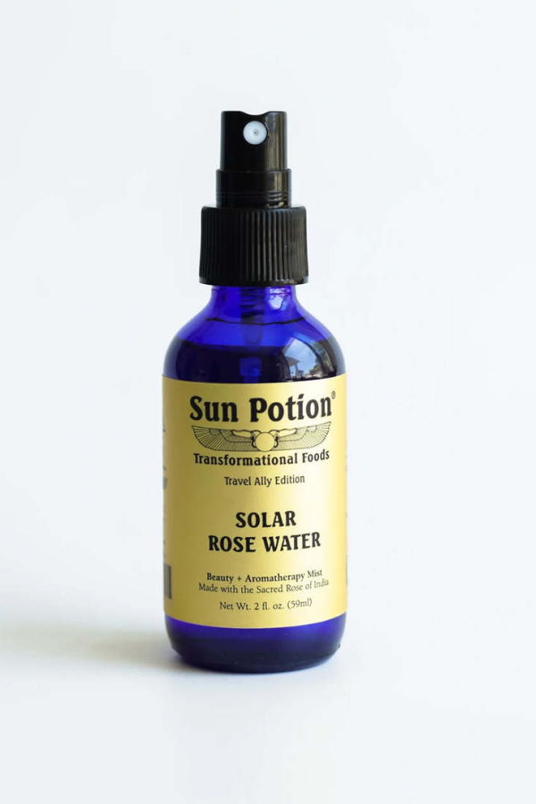 sun potion Solar Rose Water Mini Face Mist