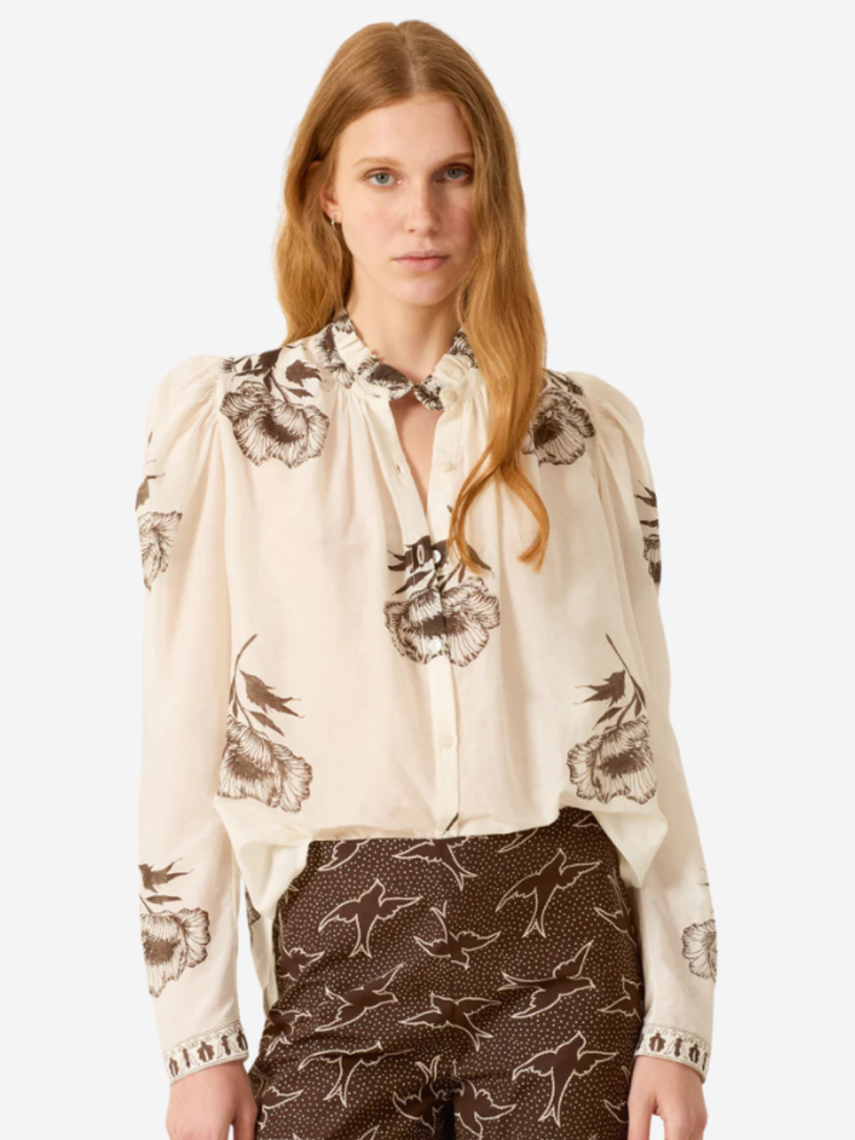 Alix Of Bohemia Artemis Obsidian Poppy Shirt - Image 3 of 4