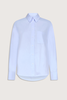 Loulou de Saison Lee Cotton Shirt - Storm - Thumbnail 1