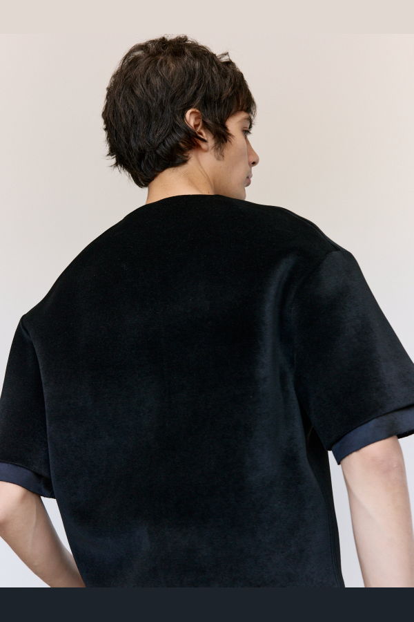 Jil Sander Double Face Soft Velvet T-Shirt