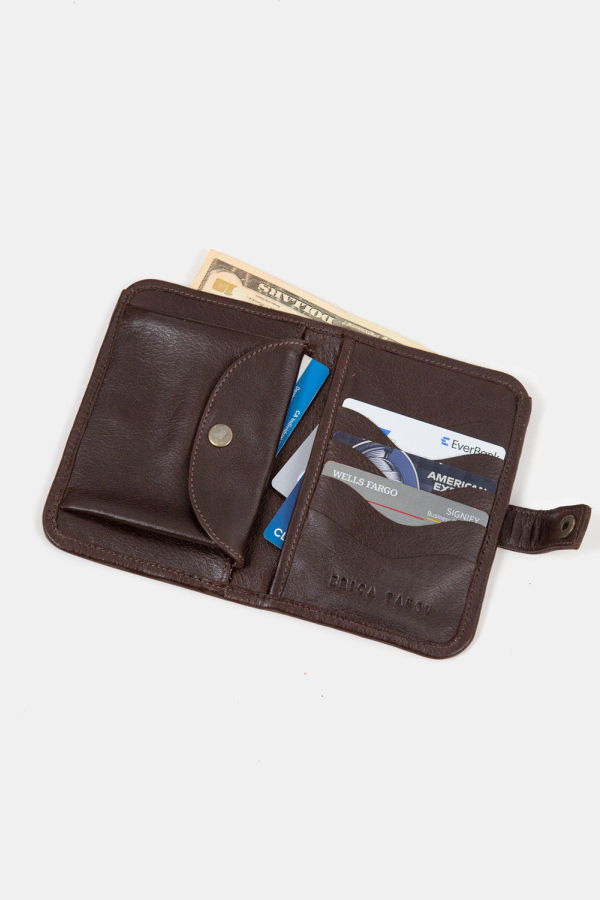 Erica Tanov Eliot Leather Wallet