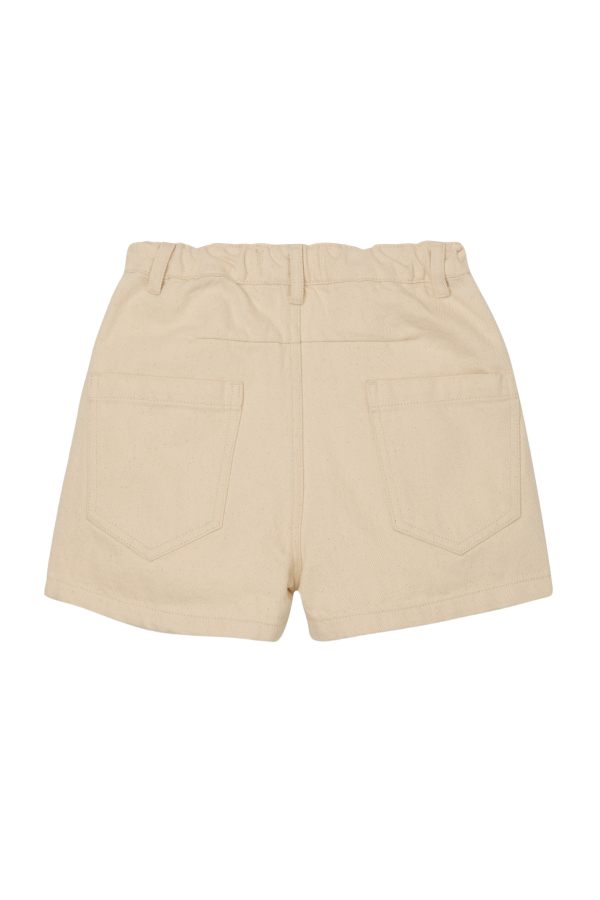 KIDS Main Story Denim Short Shorts - Natural