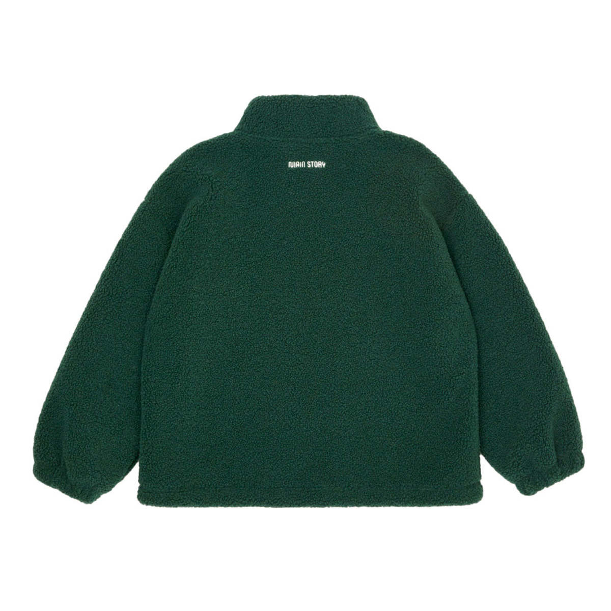 KIDS Main Story Fleece Jacket - Bottle Green - Image 2 of 4