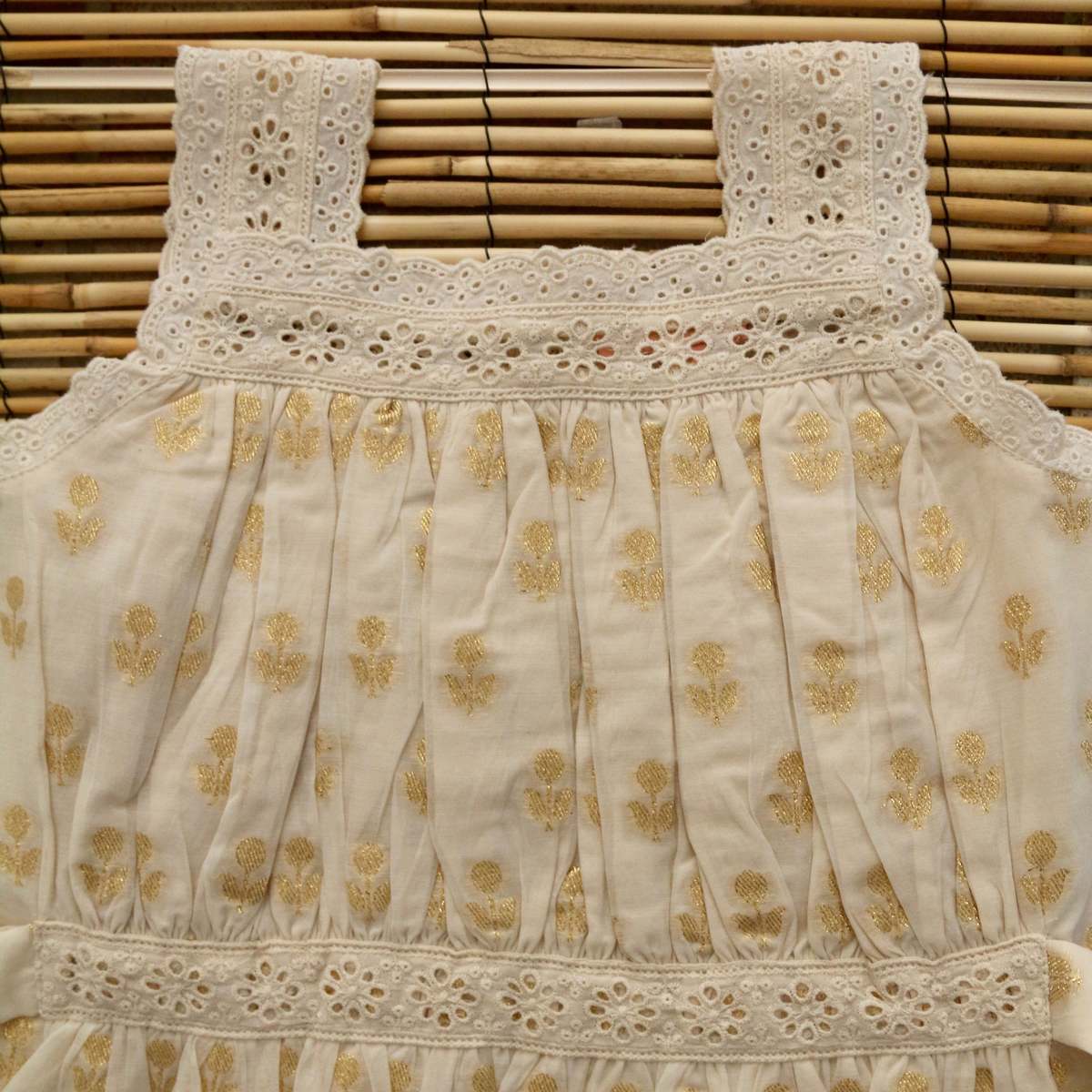 KIDS Bonjour Kid's Set Top and Panty Set - Natural - Image 2 of 4