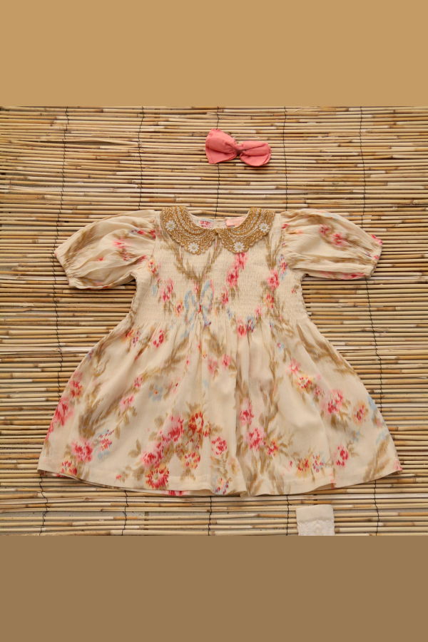 KIDS Bonjour Tunique & Hairclip Top - Antoinette