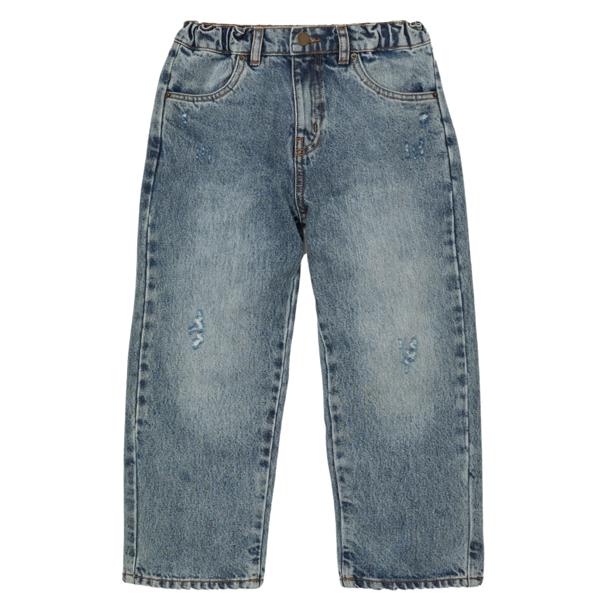 KIDS Main Story Loose Jean - Faded Blue Denim - Image 1 of 4