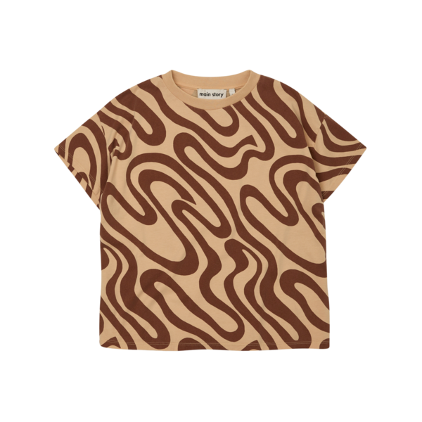 KIDS Main Story Loose Tee - Honey Peach