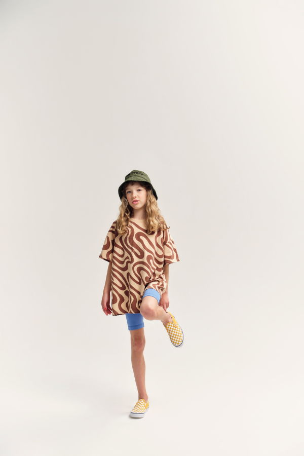 KIDS Main Story Loose Tee - Honey Peach