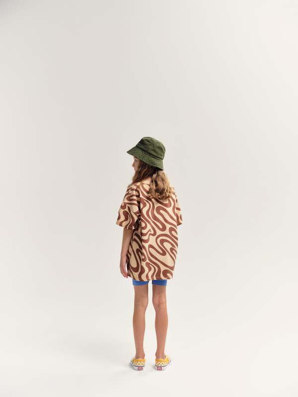 KIDS Main Story Loose Tee - Honey Peach