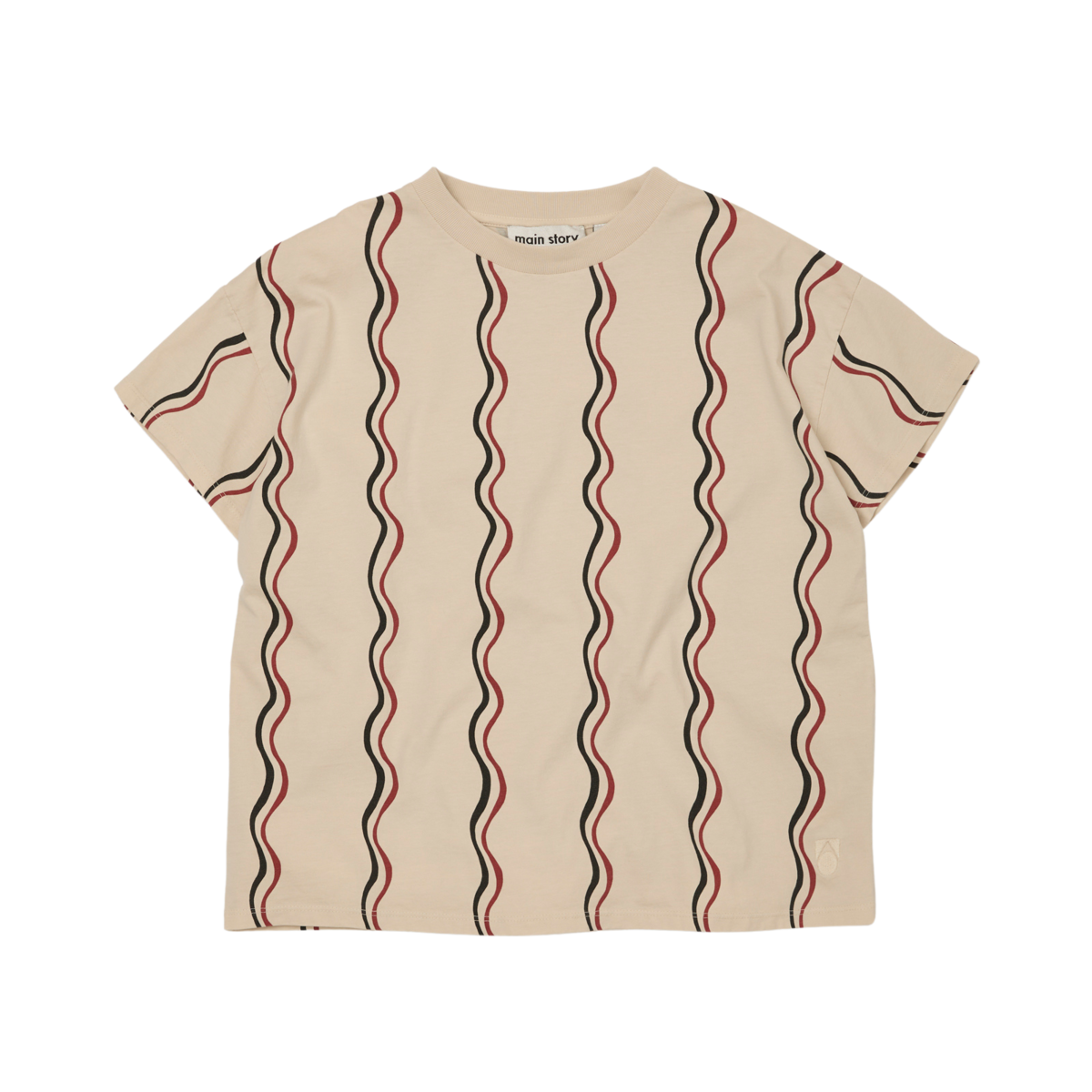 KIDS Main Story Loose Tee - Birch Squiggle - Image 1 of 3