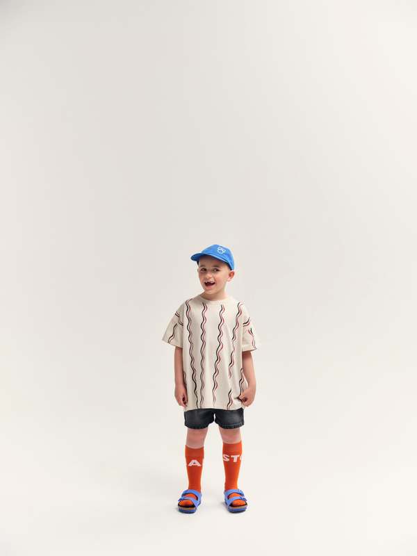 KIDS Main Story Loose Tee - Birch Squiggle