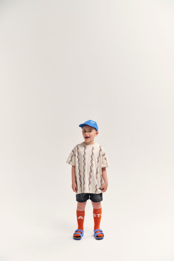 KIDS Main Story Loose Tee - Birch Squiggle