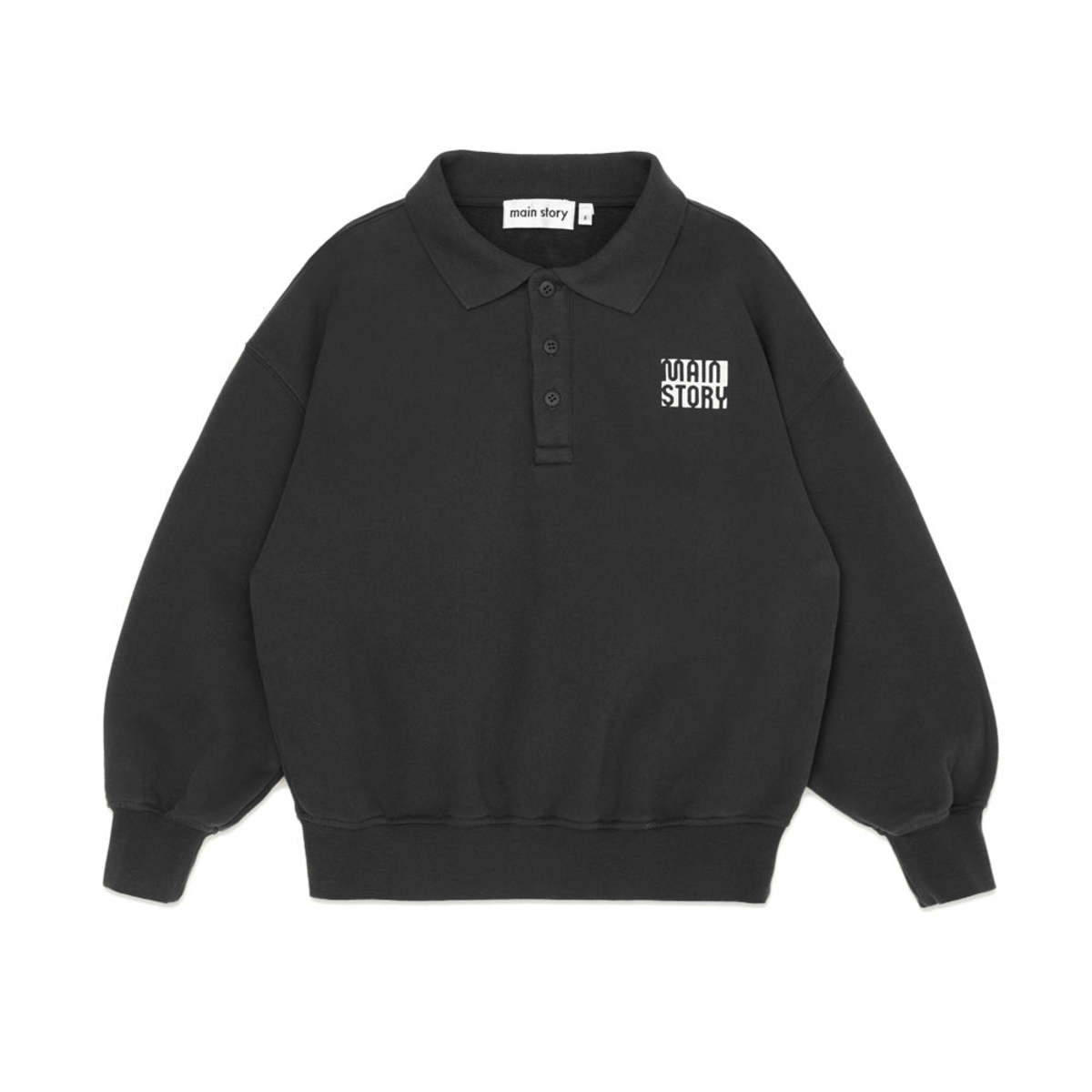 KIDS Main Story Polo Sweatshirt - Phantom - Image 1 of 2