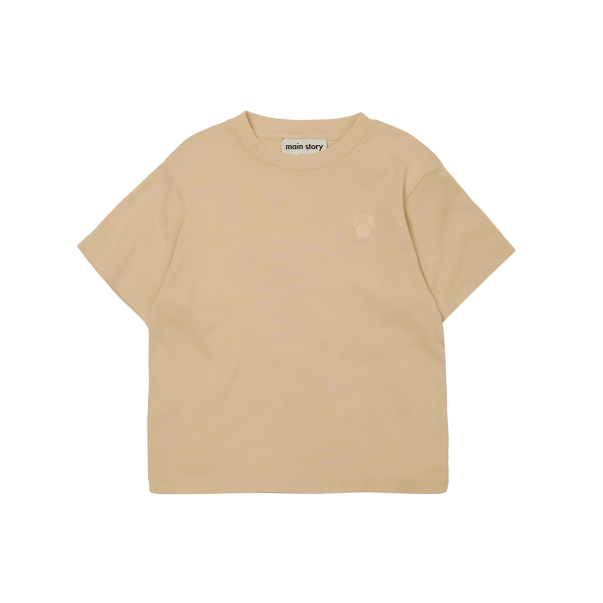 KIDS Main Story Regular Tee - Bleached Sand - Image 1 of 1