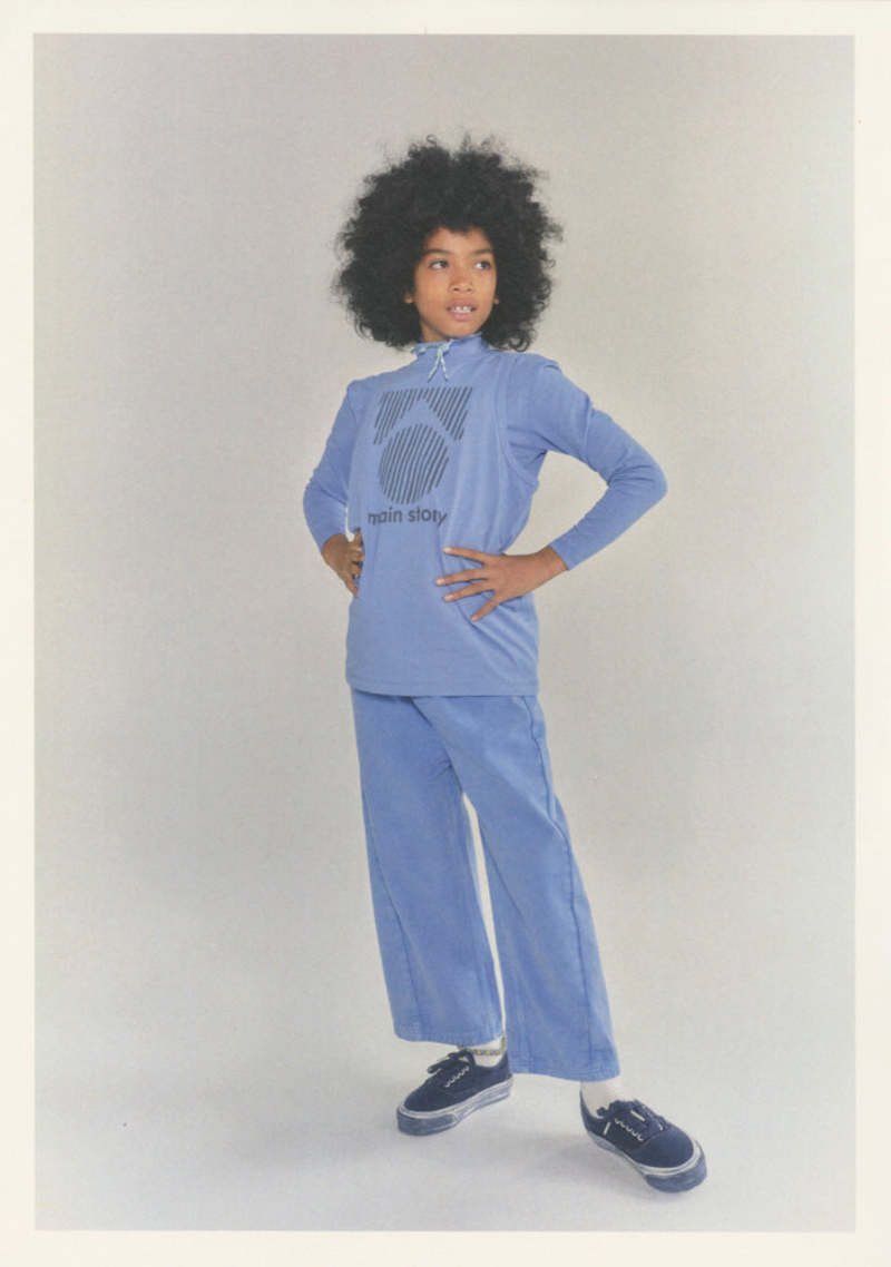 KIDS Main Story Relaxed Pants - Blue