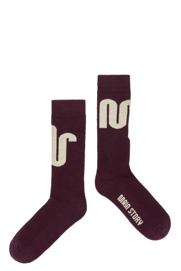 KIDS Main Story Sock - Burgundy
