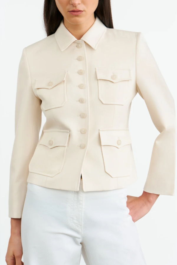 Nili Lotan Jamison Jacket - Stone