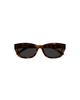 Yves Saint Laurent Soft Cat-Eye Sunglasses - Havana - Thumbnail 2