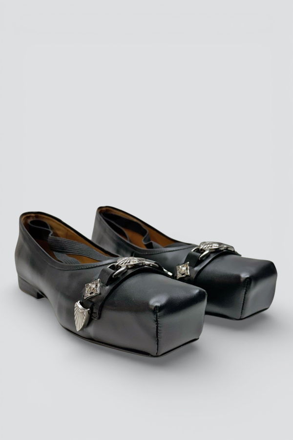 Toga Pulla AJ1343 Leather Ballet Flats