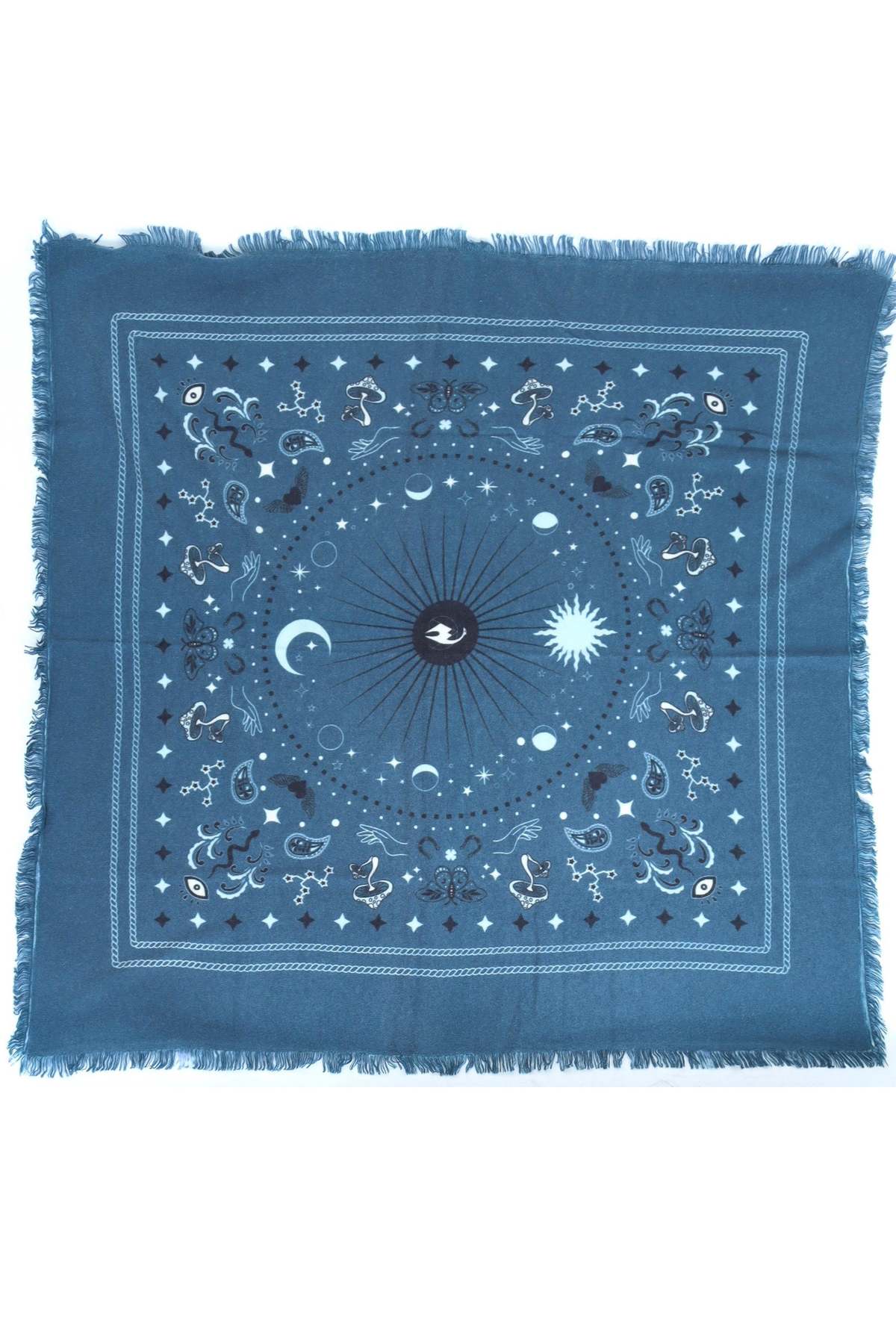 Freya Cosmic Cashmere Bandana Sweater Wrap - Image 1 of 3