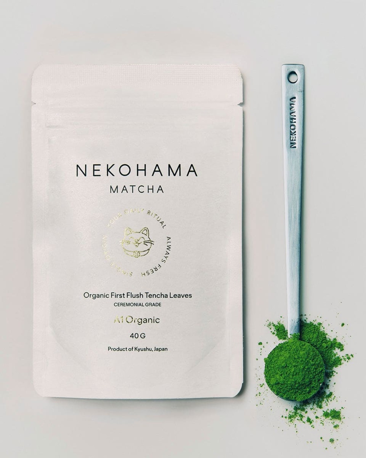 Nekohama A1 Organic Matcha Tea - Image 1 of 4