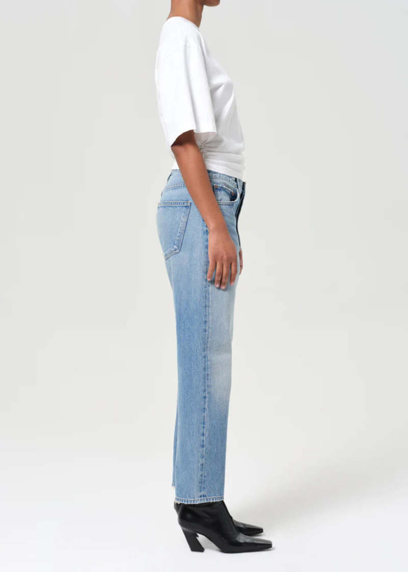 AGOLDE 90's Crop Mid Rise Jeans