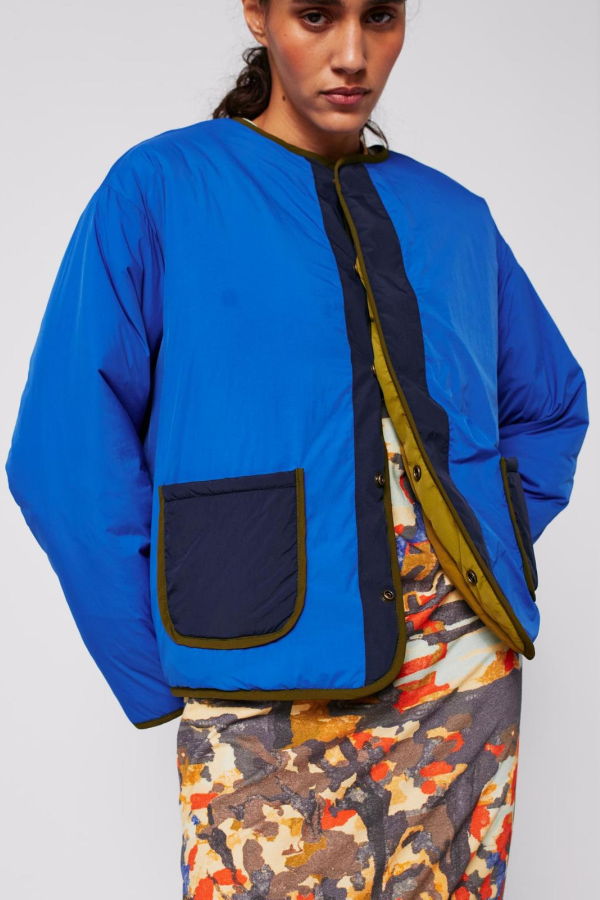 KIDS Bobo Choses Color Block Reversible Jacket