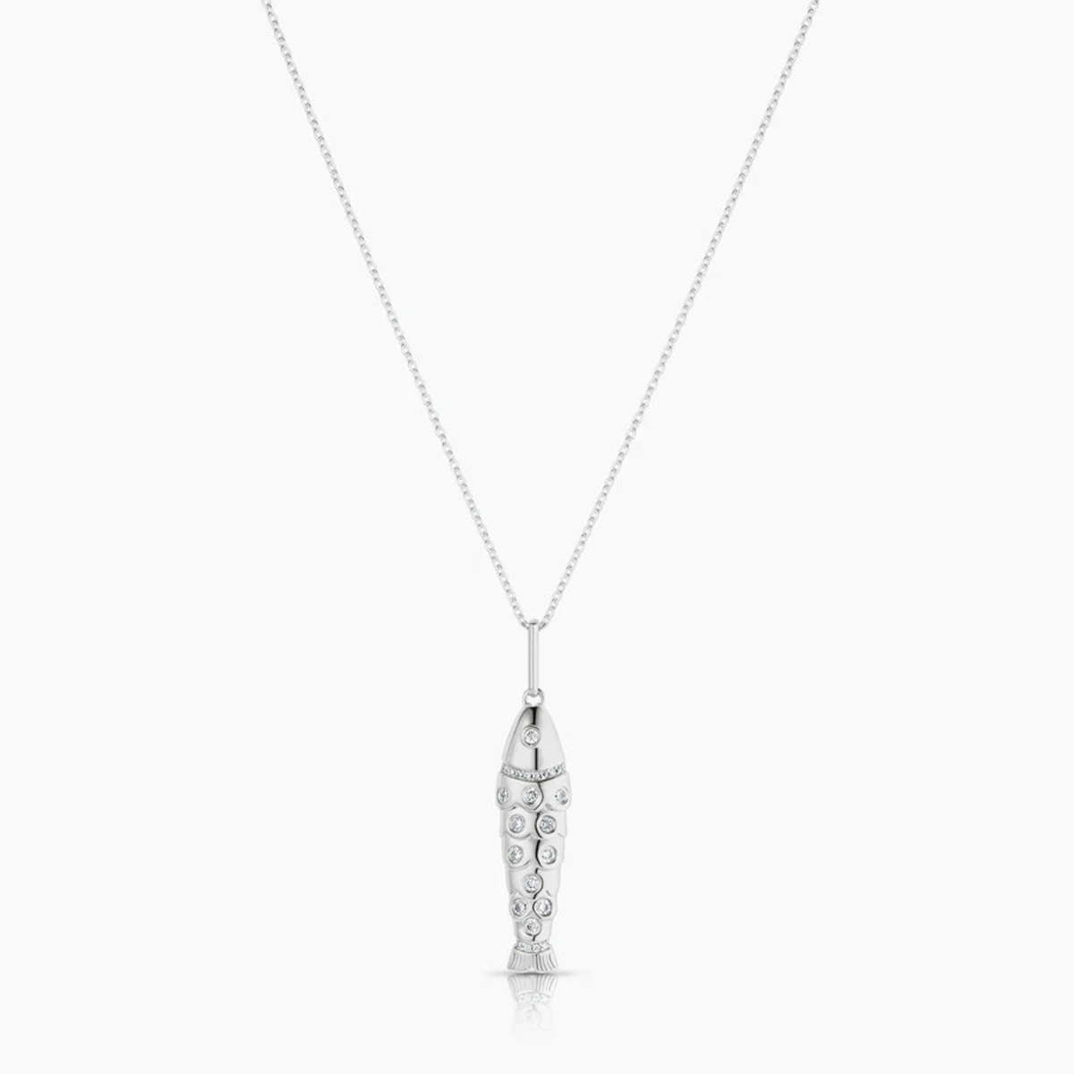 Thatch Cubic Zirconia Fish Charm - Image 6 of 11