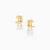 Thatch Frankie Double Pearl Earrings - Thumbnail 1