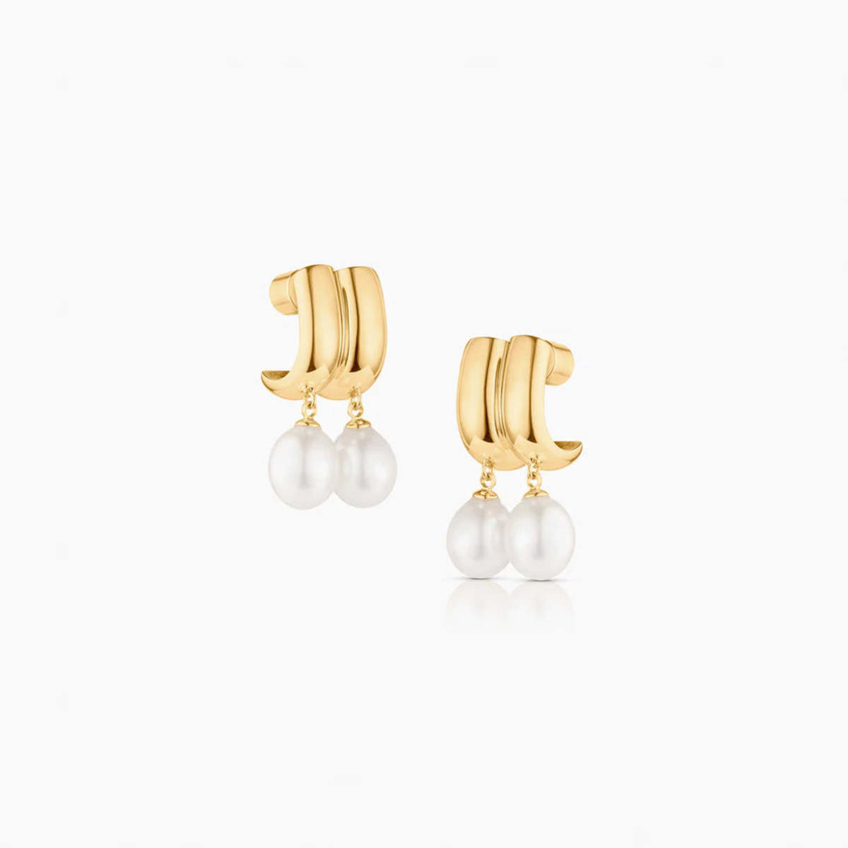 Thatch Frankie Double Pearl Earrings - Image 1 of 2