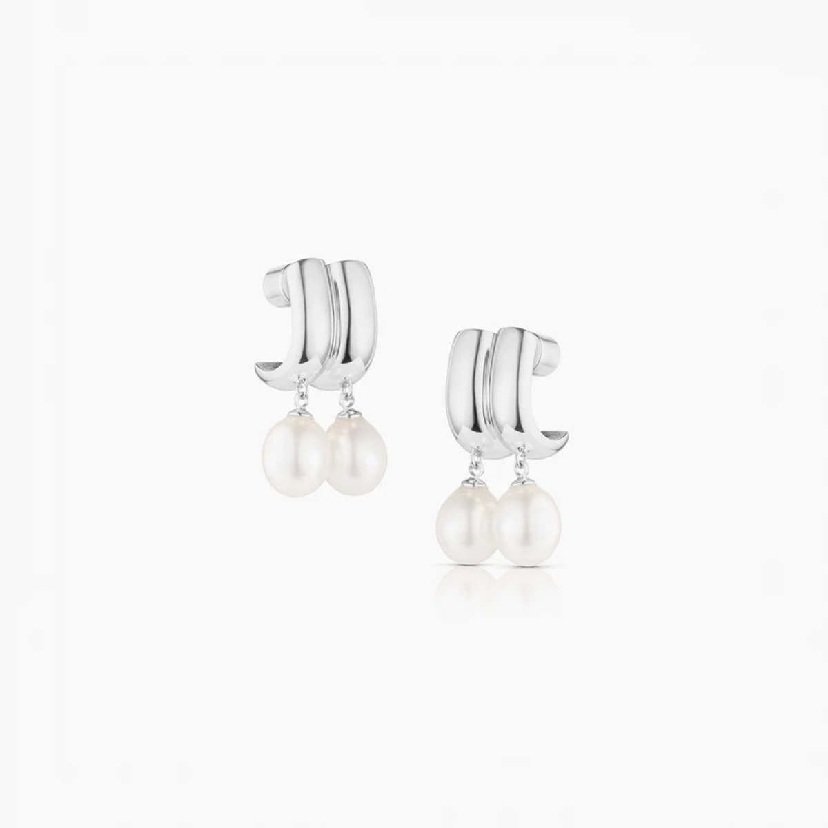 Thatch Frankie Double Pearl Earrings - Image 2 of 2