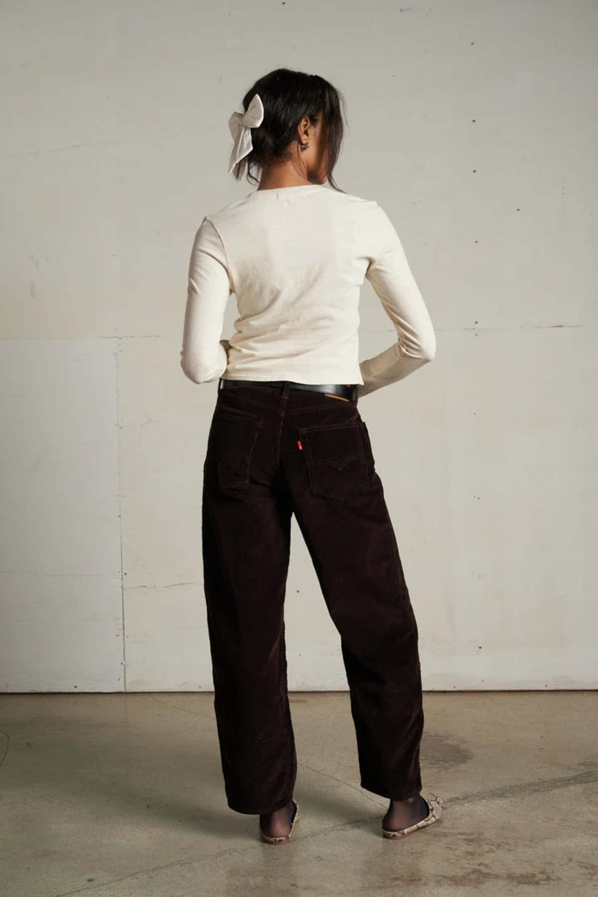 Perfect White Tee Jamie Recycled Cotton Crew Tee - Image 3 of 4