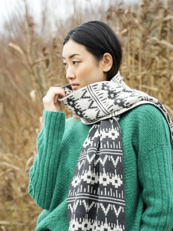 beaumont organic Janie-Sue Organic Cotton Knitted Scarf