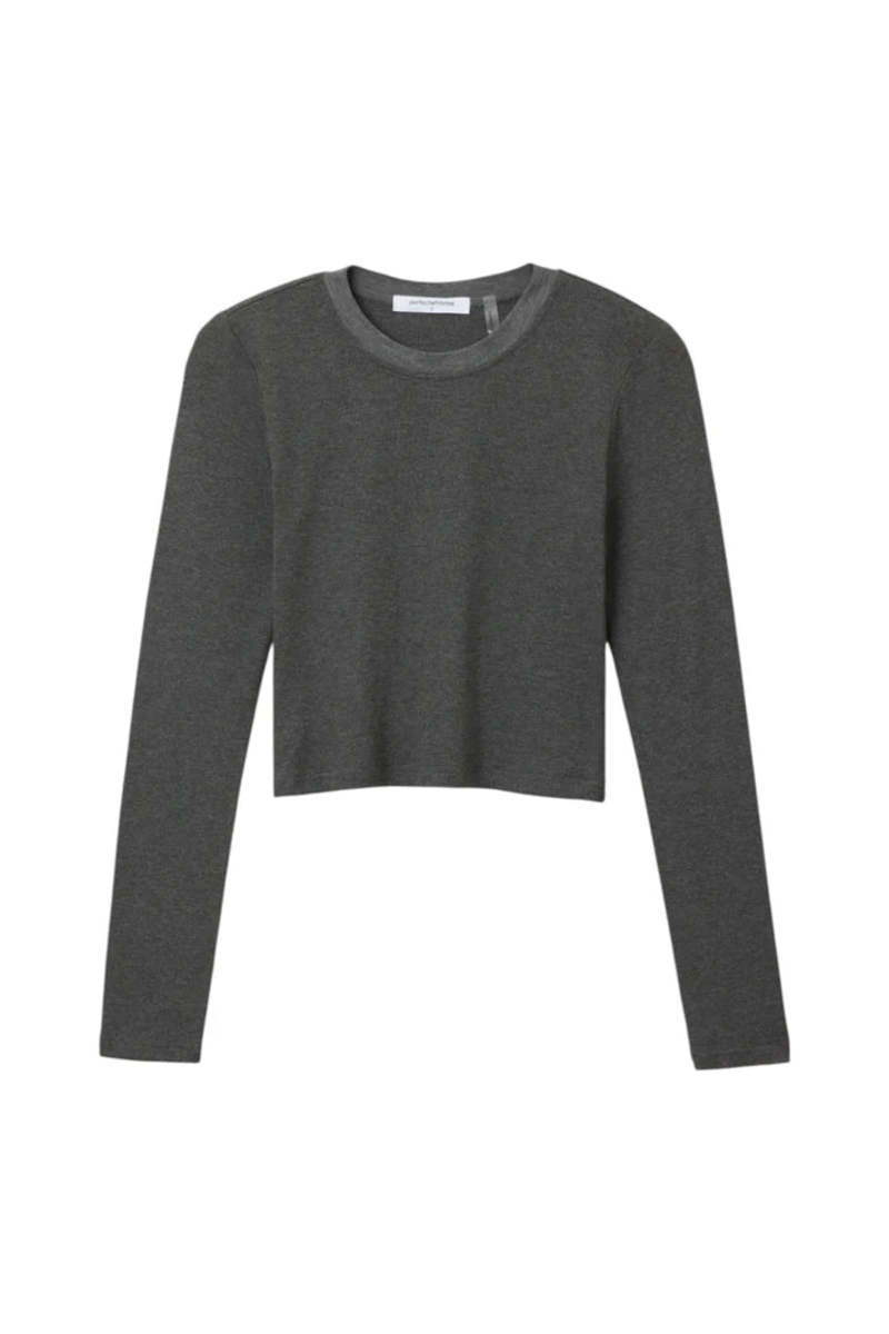 Perfect White Tee Sienna Luxe Rib Top