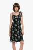 Anna Sui Sketch Roses Chiffon Embroidery Slip Dress - Thumbnail 1