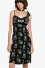 Anna Sui Sketch Roses Chiffon Embroidery Slip Dress - Thumbnail 4