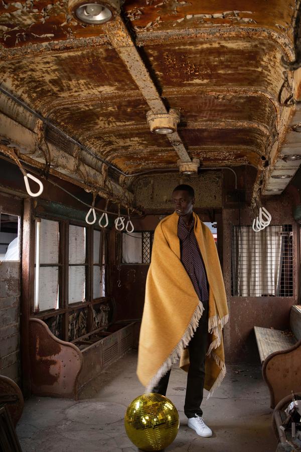 Evangeline Herringbone Throw