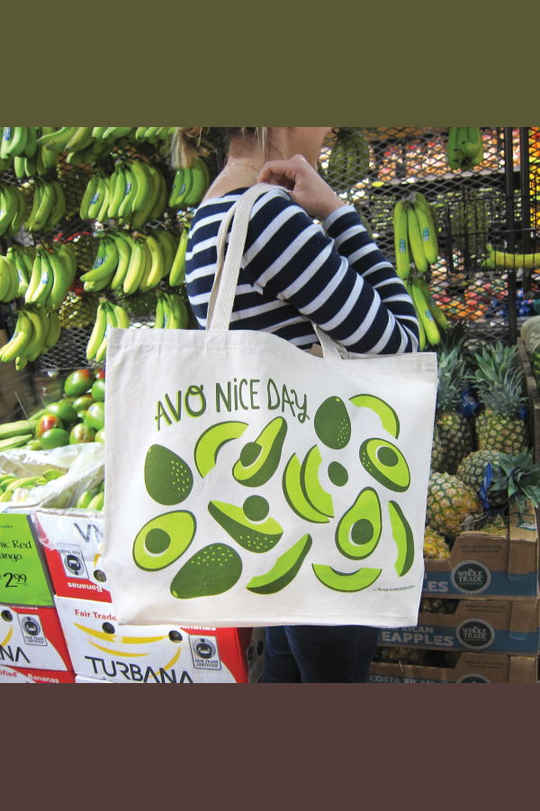 The Neighborgoods Avocado Tote Bag