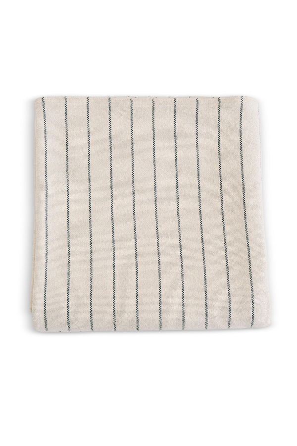 Evangeline Baby Blanket Pinstripes Blanket - Midnight Pinstripe