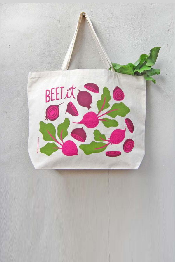 The Neighborgoods Beet Tote Bag
