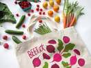 The Neighborgoods Beet Tote Bag - Thumbnail 3