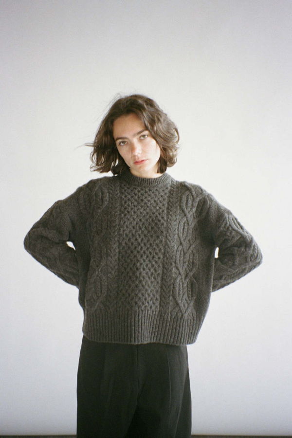 Tercette No.9 Modern Fisherman Sweater