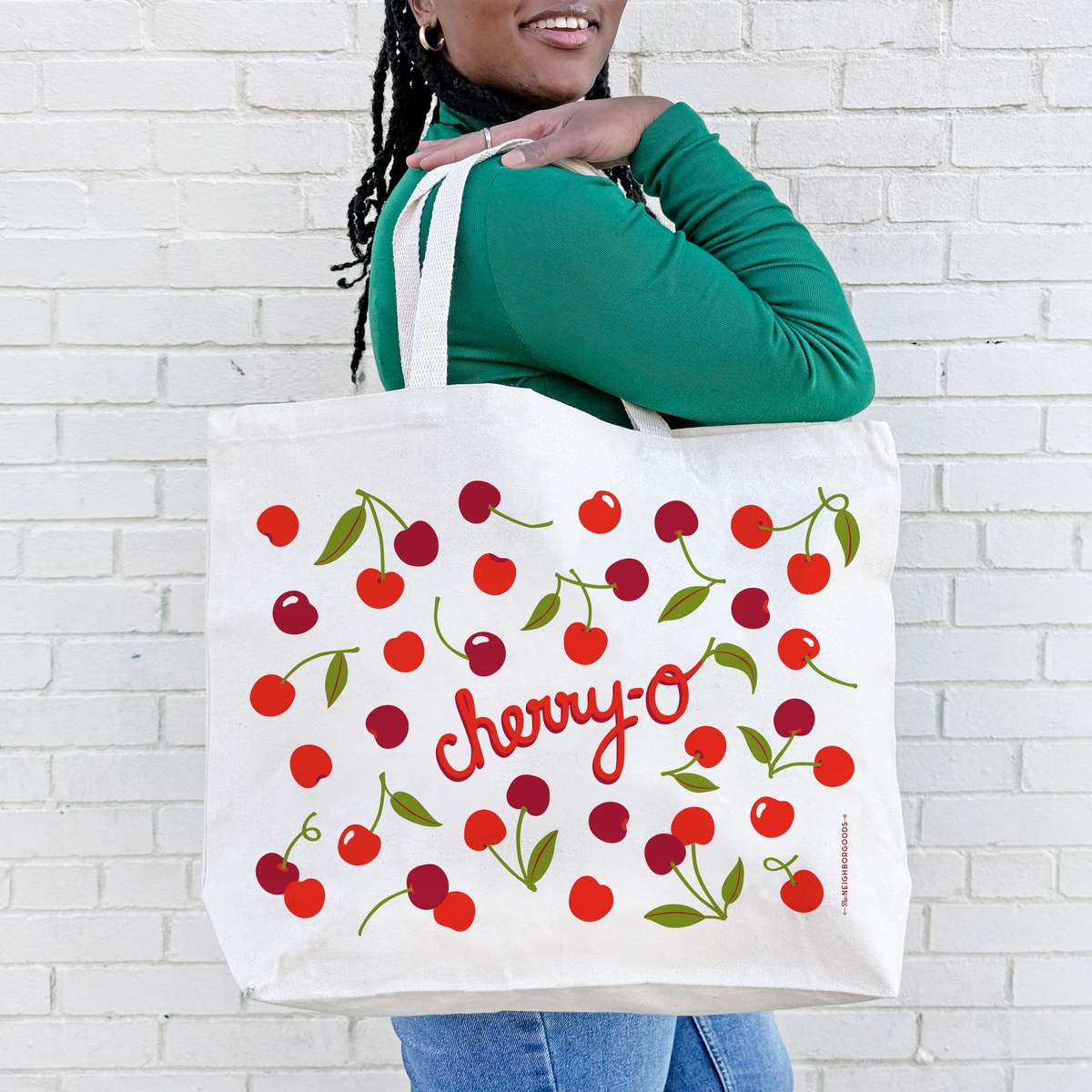 The Neighborgoods Cherry Tote Bag - Image 2 of 5