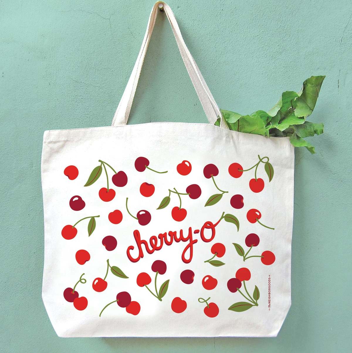 The Neighborgoods Cherry Tote Bag - Image 5 of 5